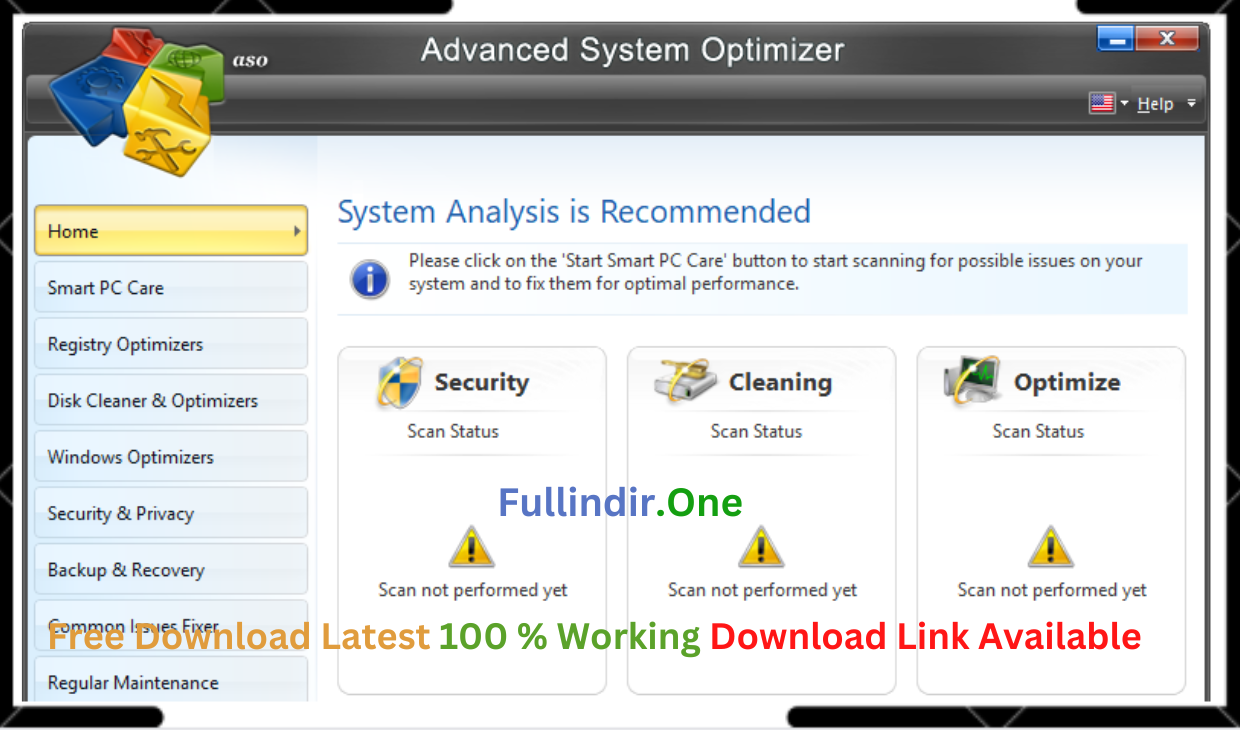 Advanced System Optimizer Crack Keygen