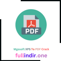 Mgosoft XPS To PDF Crack