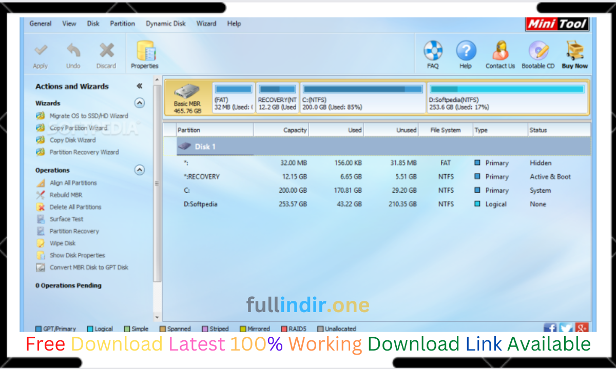 MiniTool Partition Wizard Pro 10.2.2 Crack