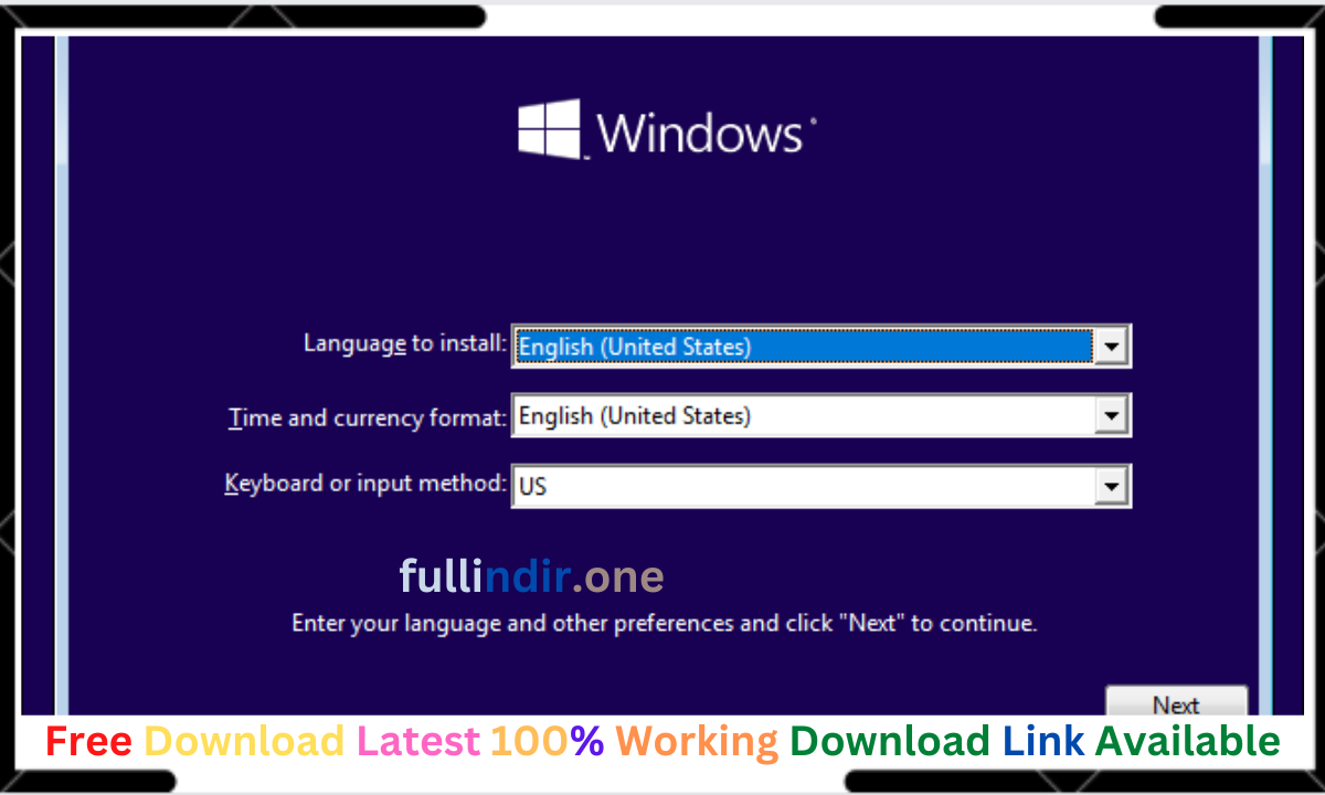 Cara Install Windows 10 